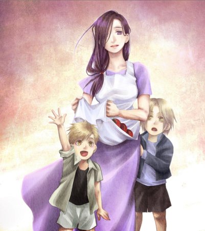 Аниме Триша Элрик Карла Йегер