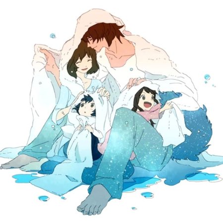 Аниме родители и дети