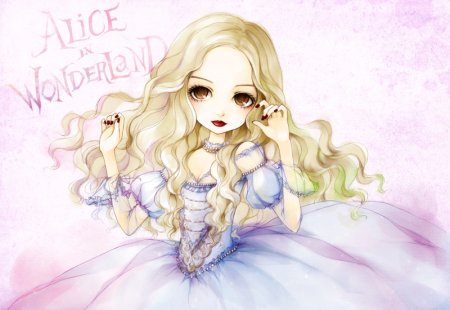Алиса Вандерленд аниме