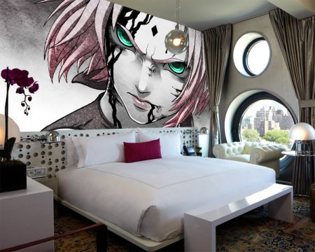 Украшение комнаты в стиле аниме
