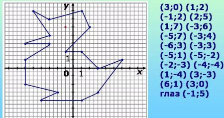Лошадь на координатной плоскости