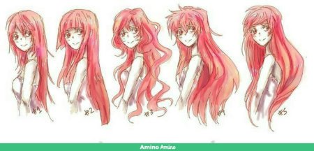 Аниме причёски для девушек