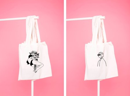 Шопперы с рисунками