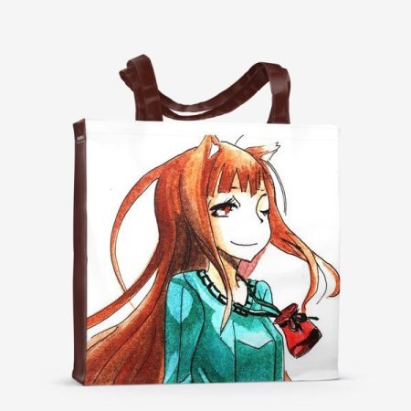 Сумка-шоппер "лиса"