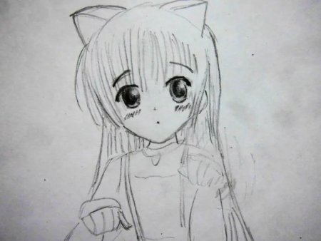 Аниме для срисовывания легко