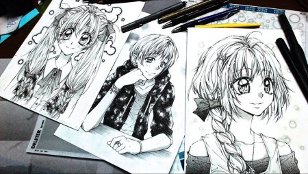 Стиль Манга в рисовании