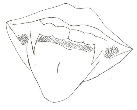 Рот вампира аниме