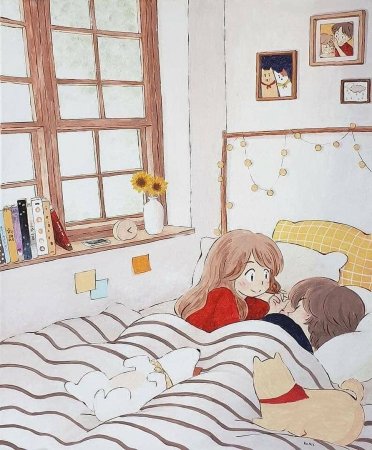 Аниме кровать