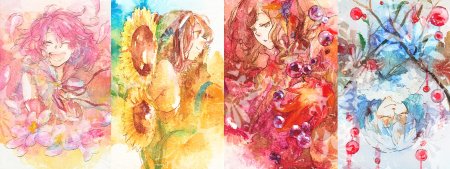 Аниме времена года