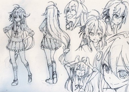 Аниме стиль рисования