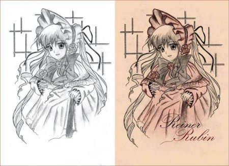 Карточки в стиле аниме нарисованные