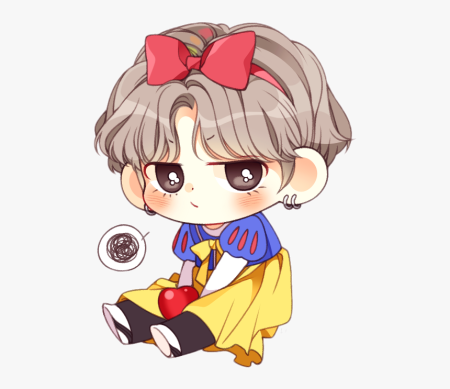 Чиби Тэхен из БТС