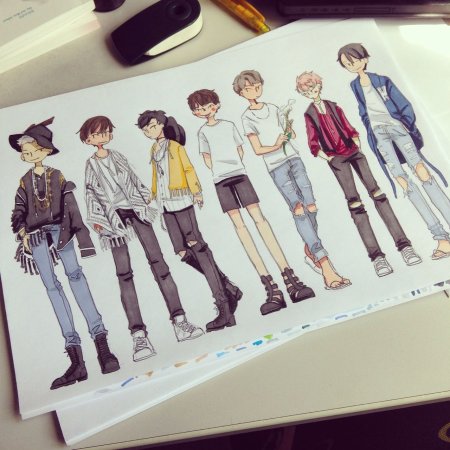 Скетч БТС группа