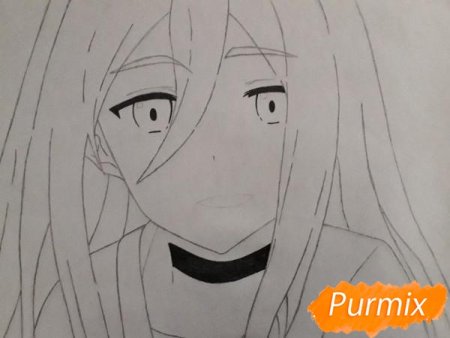 Ангел кровопролития Рейчел для срисовки