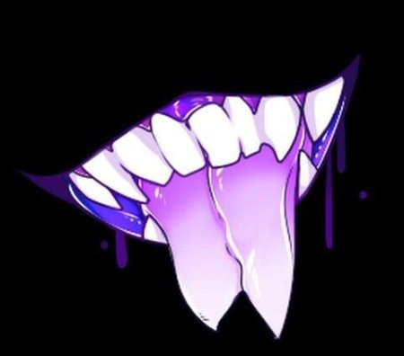 Язык и зубы референс