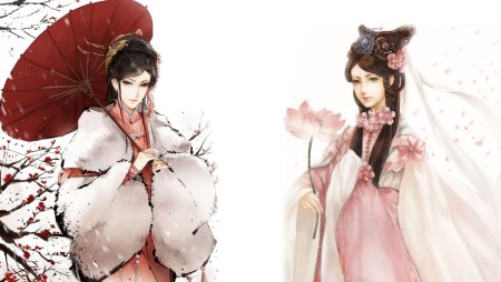 Китаянка рисунок