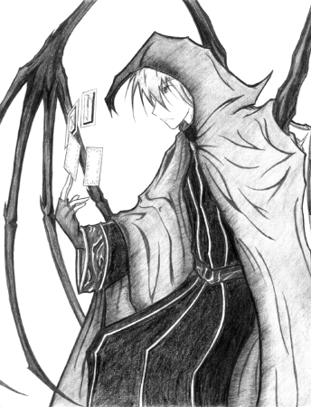 Смерть рисунок аниме