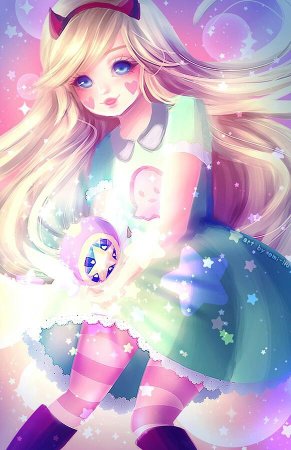 Звёздная принцесса и силы зла аниме