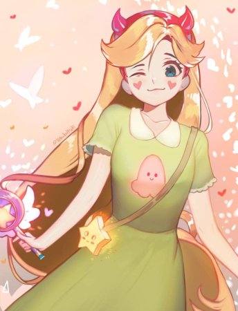 Звёздочка Баттерфляй аниме