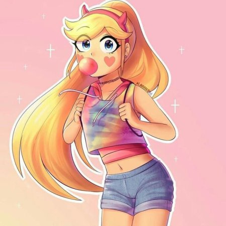 Звёздочка против сил зла аниме