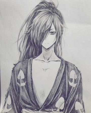 Хяккимару набросок