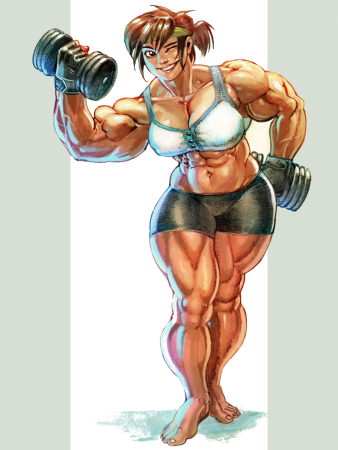 Female muscle growth руко 108