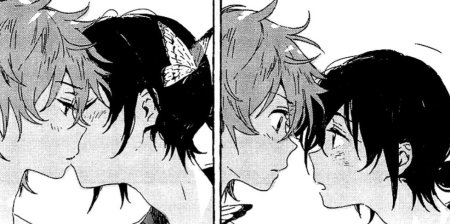 Umibe no etranger аниме Kiss