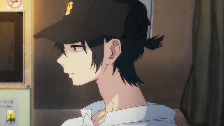 Мио аниме незнакомец на берегу