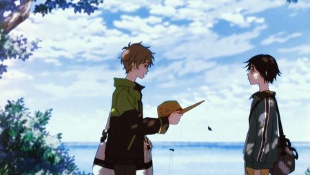 Мио Тибана незнакомец на берегу моря