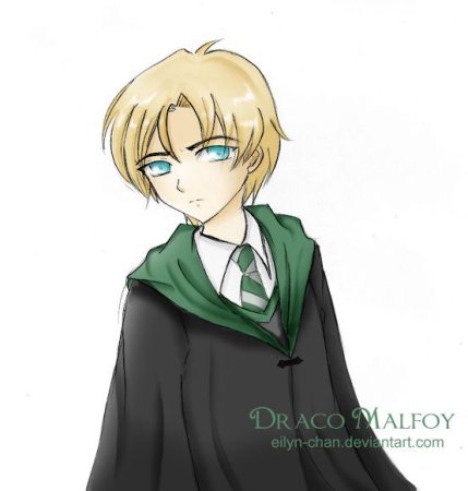 Драко Малфой аниме