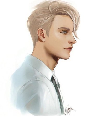 Драко Малфой арт