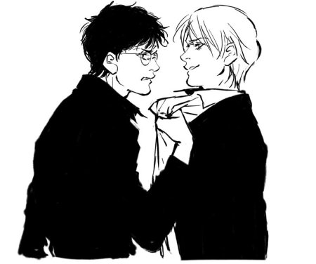 Рисунки Гарри Поттер Драко