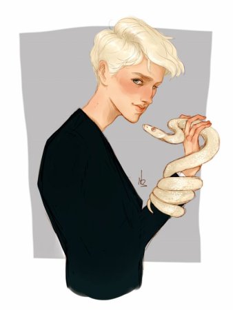 Драко Малфой арт