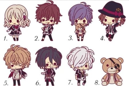 Чиби Дьявольские возлюбленные чб