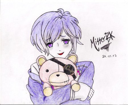 Канато Сакамаки раскраска