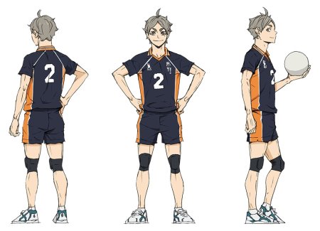Волейбол персонажи Сугавара