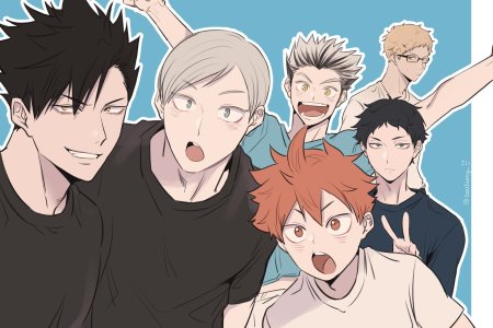 Аниме волейбол Haikyuu