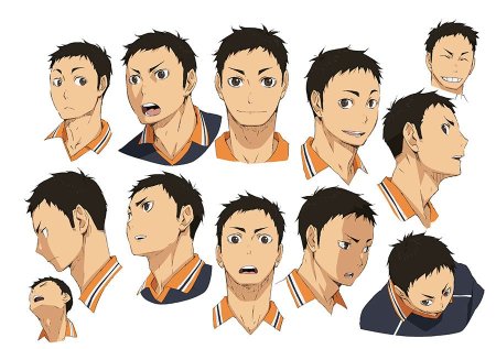 Аниме волейбол Дайчи