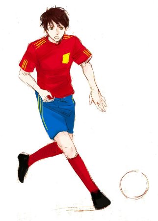 Аниме футбол парни