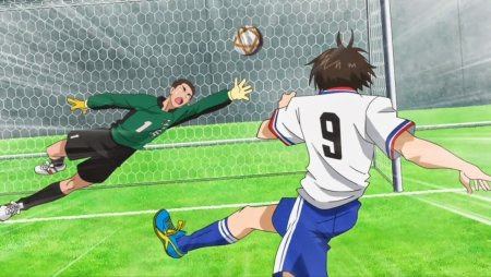 Аниме девочки футболистки