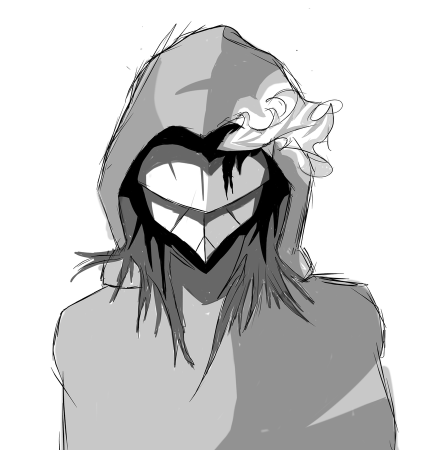 Аниме человек в маске