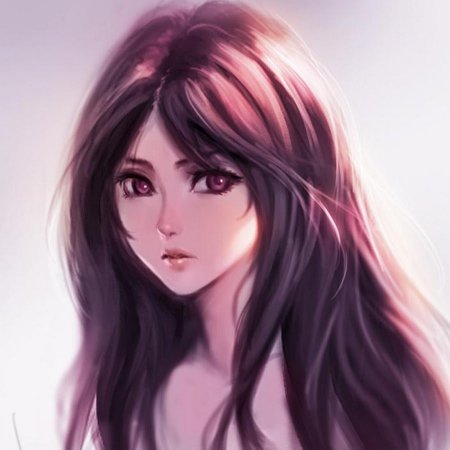 Девушка арт