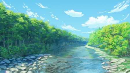 Аниме природа