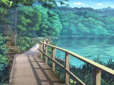 Аниме пейзаж