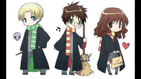 Гарри Поттер аниме Чиби