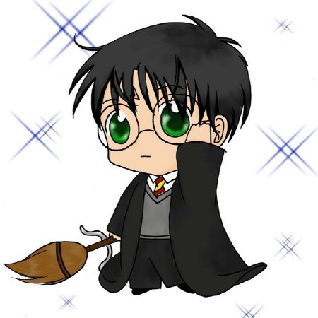 Чиби герои Гарри Поттера