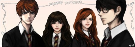 Гарри Поттер аниме Гарри