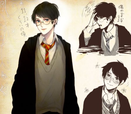 Гарри Поттер аниме