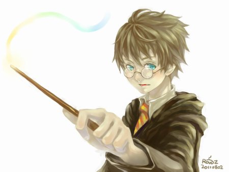Рисовать Гарри Поттера аниме
