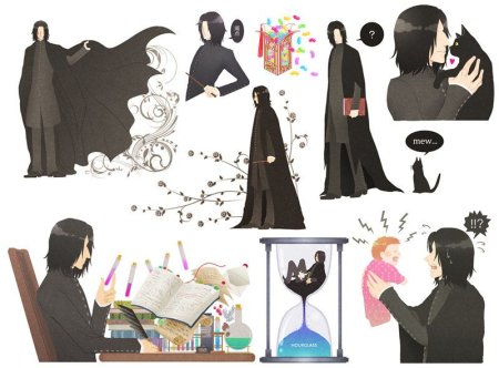 Гарри Поттер Гриффиндор аниме